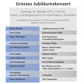 So beschliessen wir das Jubiläumsjahr